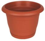 Elif Plastic Virágcserép alátéttel 65L - 60×46 cm Szín: Terrakotta