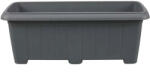 Elif Plastic Virágláda antik - 70 cm (33 × 74 × 27 cm) Szín: Antracit