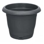 Elif Plastic Virágcserép alátéttel 4, 5L (22, 5×16, 4 cm) Szín: Terrakotta