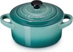 Le Creuset Vas pentru copt și servire Mini Cocotte 250 ml bleu riviera (71901100990100)