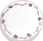 Serax Set 2 farfurii pentru pâine Midnight Flowers Dark Viola, 11, 5 cm, violet (B9223100-400)