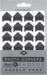 Printworks Abțibilduri pentru fixarea colțurilor fotografiilor Printworks negre 48 buc (PW00386)