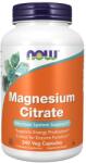 NOW NOW Magnesium Citrate 400mg, 240 Veg Capsules - fitnesdobavki - 56,70 лв