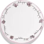 Serax Set 2 farfurii pentru desert Midnight Flowers Dark Viola, 16 cm, violet închis (B9223101-400)
