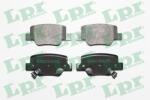 LPR set placute frana, frana disc LPR 05P1576 (05P1576)