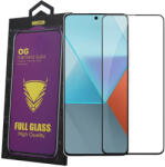 OG Xiaomi Redmi Note 13 5G / Poco X6 5G üvegfólia - 9H edzett, fekete keretes, teljes képernyős, OG Premium