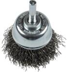 Klingspor Csapos fazékkefe hullámos 50 x 6mm 0.3 acél (358331)