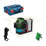 Bosch EXPERT EXLL18V-120-33CG+DK20+Lboxx+TP sík lézer (akku és töltő nélkül) L-Boxx-ban (0601065B01)