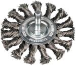 Klingspor Csapos körkefe fonott egysoros 75 x 12 x 6mm 0.5 nemesacél (358321)