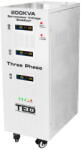 TED Electric Stabilizator trifazat 242V-520V 142KW cu ServoMotor si sinusoidala pura + ecran LCD cu valorile tensiunii, TED Electric TED003607 (A0059131) - rombiz