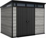 Keter PENT SIGNATURE 9 x 7 Kerti ház, 279 x 218 x 226 cm, szürke (17214177) 263852 (263852)