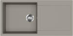 Evido CUBO XL 6 S gránit mosogató, 1000 x 500 mm, platina (442059) - markabolt