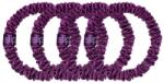 Slip Pure Silk Skinny Scrunchies dark purple