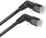 Act Connectivity U/FTP CAT6A Patch Kábel 10m Fekete DD1910 (DD1910)
