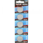HyCell CR2450 Gombelem CR 2450 Lítium 3 V 5 db (1516-0107) - aqua