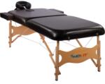 MOVIT Masă portabilă de masaj DELUXE MOVIT, negru 185 x 80 cm (20050055)