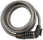 STANLEY S755-204 kábelkombinációs kerékpár zár, 9999 kombináció, 1800 mm hosszúság (S755-204)