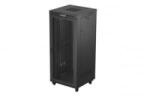 Lanberg 19' szabadon álló rack szekrény 37U/800X800, LCD kijelző fekete (FF01-8837-23BL) (FF01-8837-23BL)