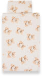 New Baby 2-részes ágyneműhuzat New Baby Love Teddy Bear 90/120 cm beige
