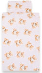 New Baby 2-részes ágyneműhuzat New Baby Love Teddy Bear 90/120 cm pink