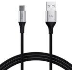 Allity Cablu de date si incarcare Allity AUC-01, USB-A-USB-C, 3A, 1m (Negru)