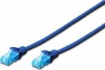 ASSMANN Cablu UTP Digitus Cat. 5e 0.5m Albastru (dk-1512-005/b)