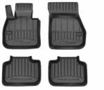  3D autószőnyeg szett BMW X2 F39 2018-2023-hoz, 4 darabos, fekete