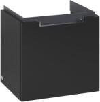 Villeroy & Boch Subway 2.0 dulap 44x35.2x42 cm sub chiuveta pe perete negru A68410VL (A68410VL)