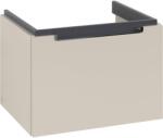 Villeroy & Boch Subway 2.0 dulap 58.7x45.4x42 cm sub chiuveta pe perete gri A68710VN (A68710VN)
