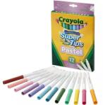Crayola Crayola: Super Tips pasztell filctoll szett - 12 darabos (7515)