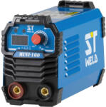 Strend Pro Inverteres hegesztőgép, Strend Pro ST Weld Mini 160HA, kék/fekete, 230 V, 30 -160 A, elektróda: 2, 5 - 4 mm, 80% hatásfok