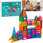 Springos Kg0047 blocuri magnetice 60 buc (KG0047) Jucarii de constructii magnetice