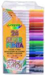 Crayola Super Tip Filctoll - 24 darab (7551)