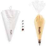 Lékué Set de 3 seringi pentru patiserie Lekue 1009491, Reutilizabile, Poliuretan, 4°C/70°C, Alb (1009491)