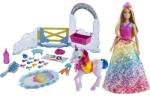 Mattel Barbie, Dreamtopia, Printesa si unicorn, set de joaca cu papusa si accesorii Papusa Barbie