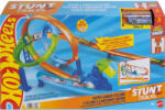 Mattel Hot Wheels, Stunt Tracks, Rapin Launch Cyclone, set de joaca cu masina