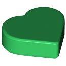 LEGO® Placă netedă 1 X 1 inimă (6501815)