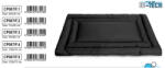 Camon CP087/F. 2 Párna szögletes black 75x50cm HI-TECH