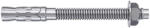 Fischer 45582 Alapcsavar FWA metrikus, galvanizált, 6x55 (45582)