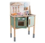 joueco Bucătărie din lemn JOUÉCO cu accesorii (JE80103) Bucatarie copii