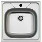 MOFÉM EVO2 1B rozsdamentes acél mosogatótálca - szatén felülettel 480×480 mm 760012804 (760012804)