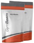 GymBeam - EGG ALBUMIN - TOJÁSFEHÉRJE PROTEIN ITALPOR - 2 x 1000 G