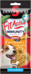 FitActive Hypoallergenic Denta-Sticks Immunity Cranberry & Curcuma - Batoane pentru întărirea sistemului imunitar și pentru curățarea dinților pentru câini (S) 140 g