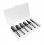  Elmax HSS fémmegmunkáló marófej készlet 6 db, 6 mm szár S11529 (S11529)