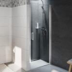 RIHO , Novik Z101, GZ1080000 Zuhanyajtó, natúr üveg, króm keret, 80 cm (GZ1080000)