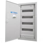 Total Green Tablou electric ST cu usa metalica plata 12M Carcasa metalica pentru sigurante si distributie (EL0029307)