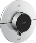 Hansgrohe AXOR SHOWERSELECT ID Round 2 funkciós falsík alatti termosztátos csaptelep, króm 36751000 (36751000)