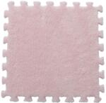  Set 10 Piese Covor tip Puzzle, Flippy, Spuma EVA, Pufos, 30 x 30 x 1 cm, Roz Pudrat (128907)