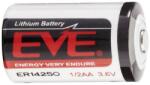 EVE ER14250 LS14250 1/2 AA 3, 6V Lithium elem (EVE-ER14250)