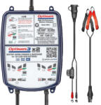 Tecmate Optimate 3 x 2 12V/0, 8A/2, 5-38Ah AGM/Deep cycle/EFB/GEL/STD/VRLA automata töltő (TecMate-OptiMate3-x2)